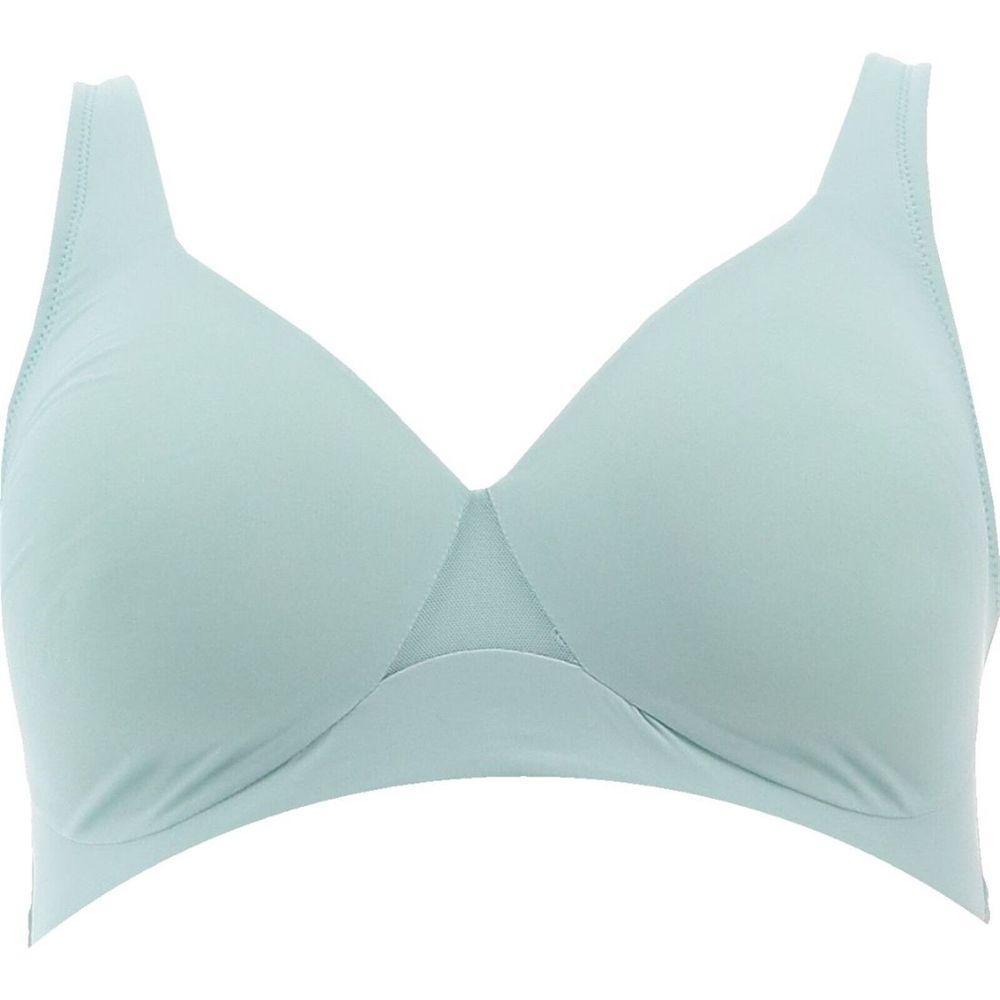 Cuddl Duds Intimate Smooth Micro Support Wirefree Bra Harbor Grey A472989N - Picture 1 of 5